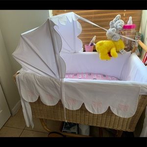 antique bassinet
